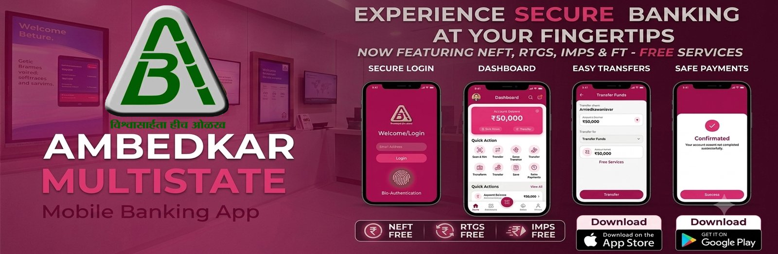 NEFT RTGS IMPS - Fast Secure Payments